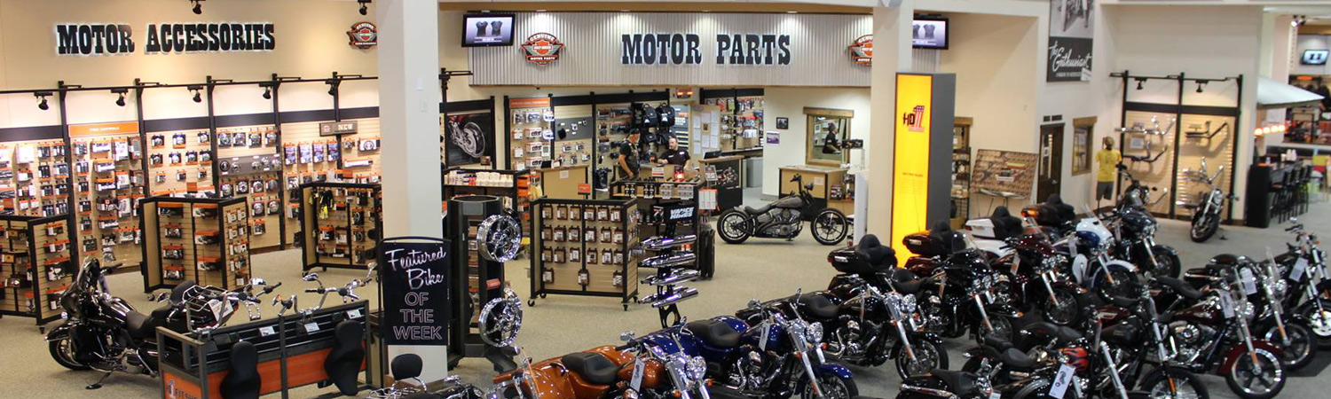 Superstition Harley-Davidson® Parts & Motor Accessories Showroom Floor