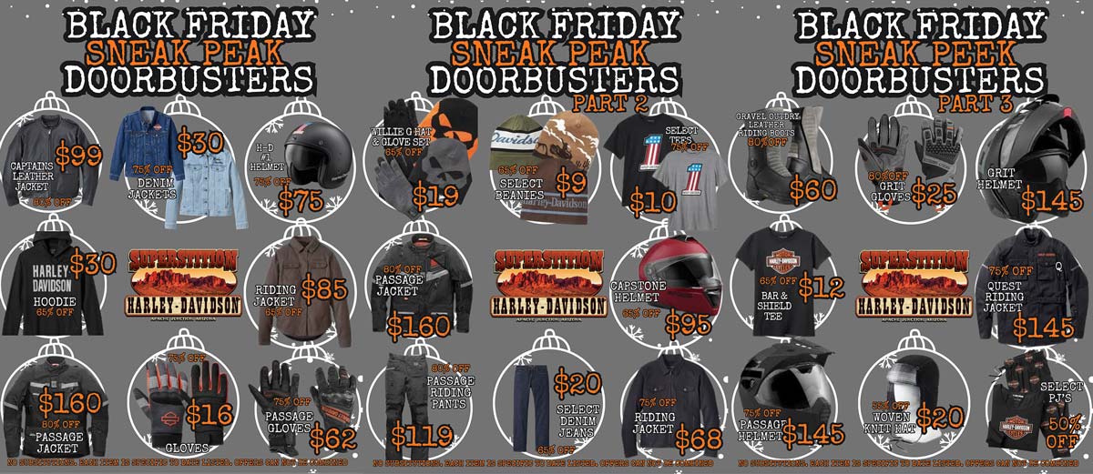 Black Friday Door Busters @ SuperstitionHD